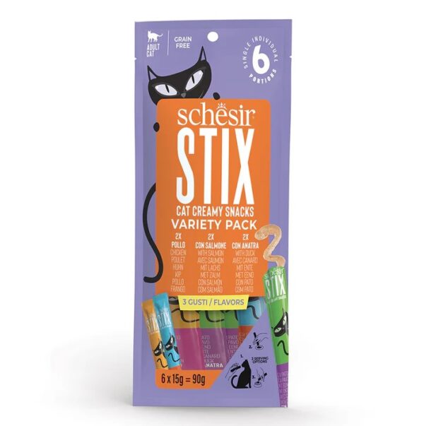 Schesir Stix Cat Pouch Treats