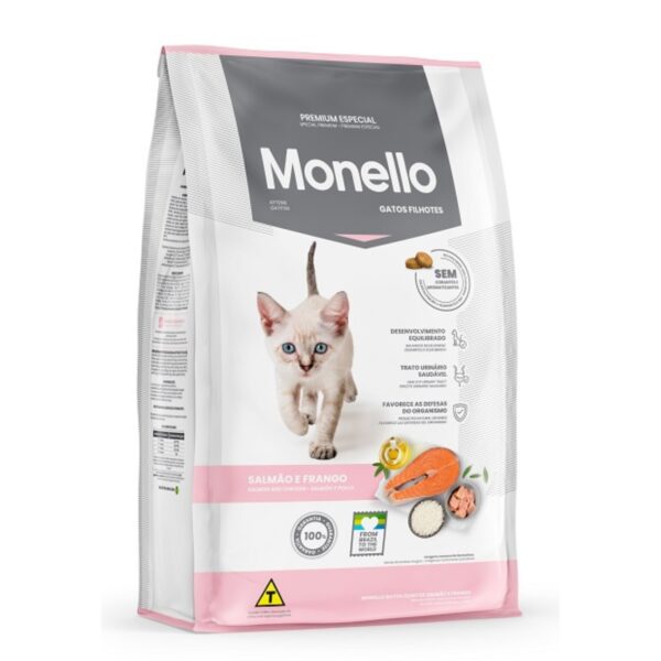 Monello Special Premium Kitten Dry Food Salmon And Chicken